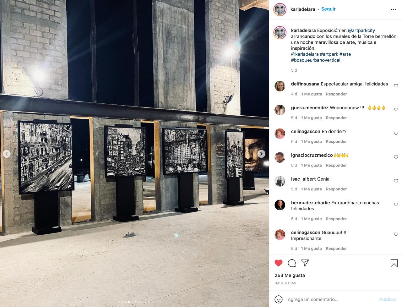 Publicación de Instagram