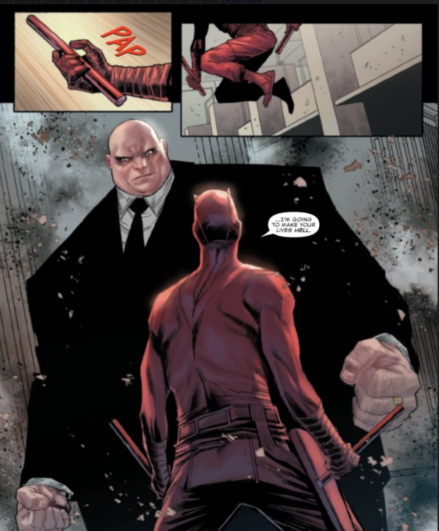 Kingpin y Daredevil