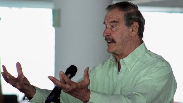 Vicente Fox. Contra Trump.