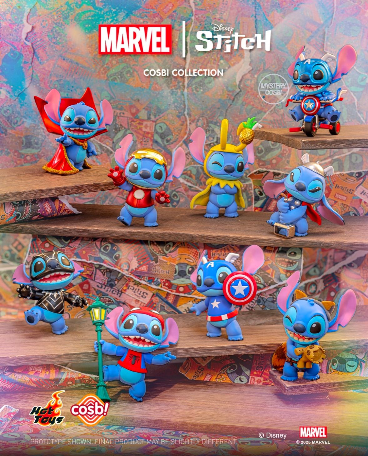 Colección Stitch con Marvel