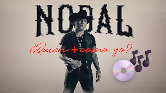 Todos los detalles del nuevo disco de Christian Nodal.