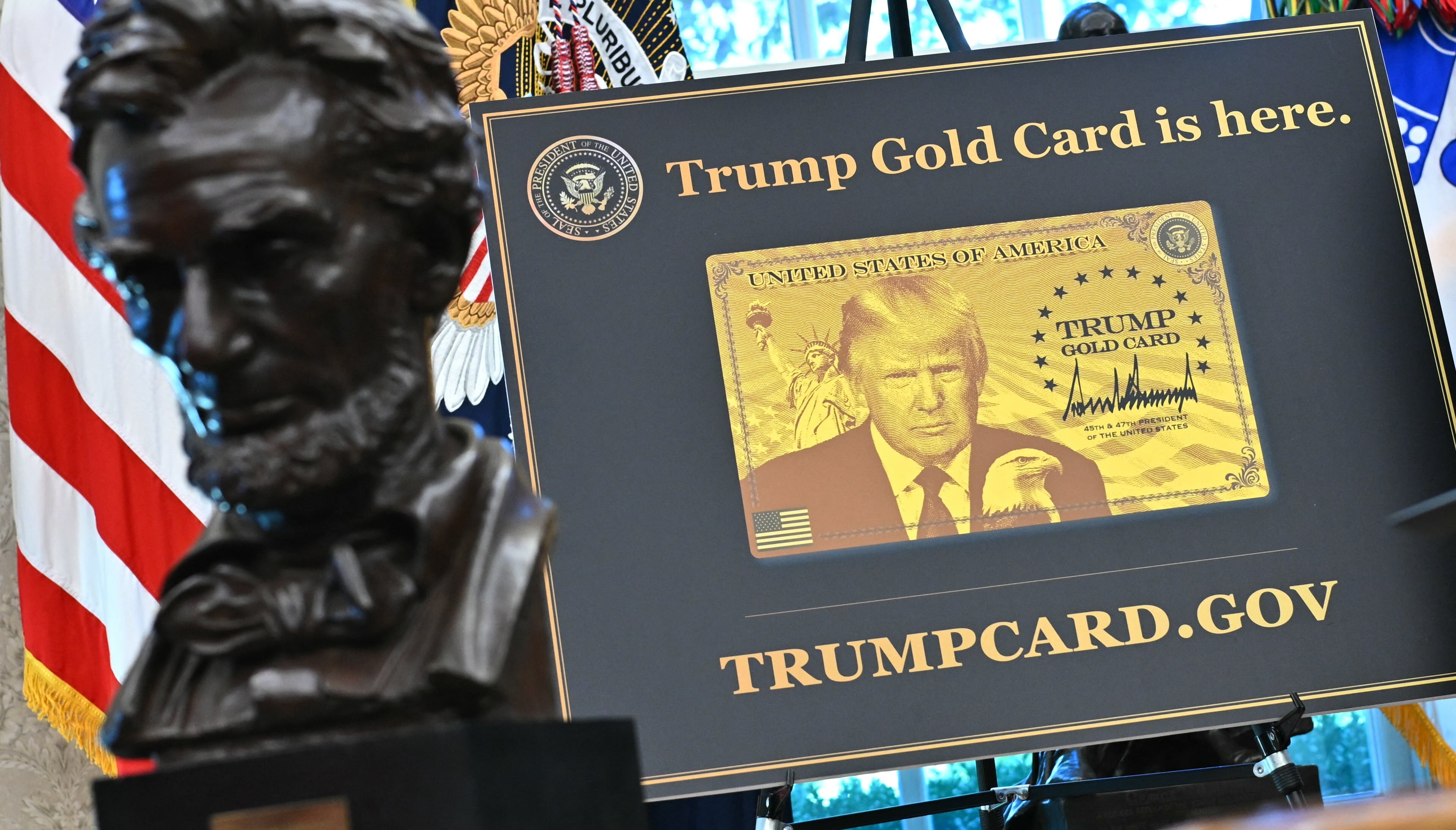 Visa dorada de Donald Trump