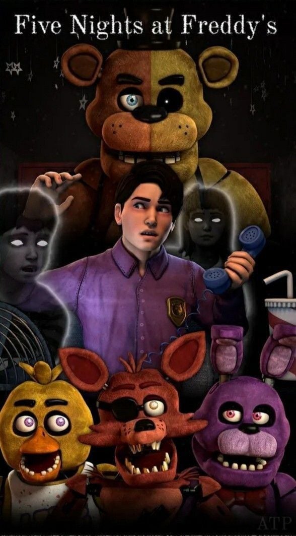 Fondo con Mike Schmidt de Five Nights at Freddy’s para descargar