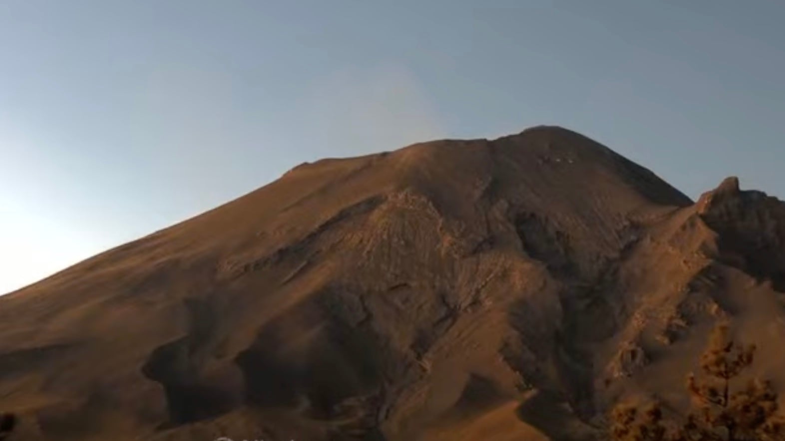 Volcán Popocatépetl hoy 11 de marzo: Amanece con poca actividad