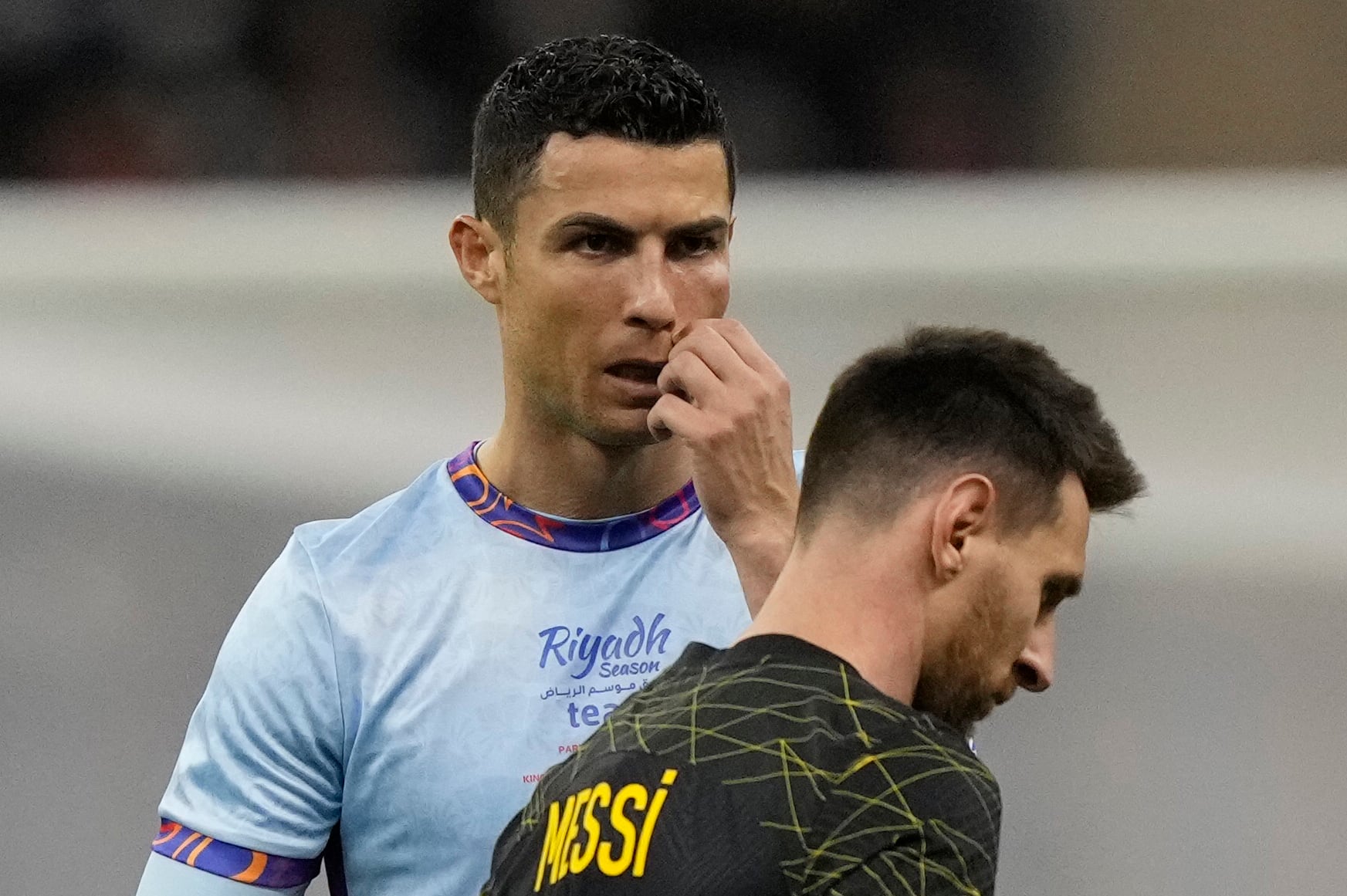 Cristiano Ronaldo y Lionel Messi.