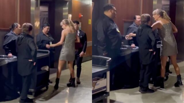 Taylor Swift da propina a los trabajadores de los Premios Grammy 2025