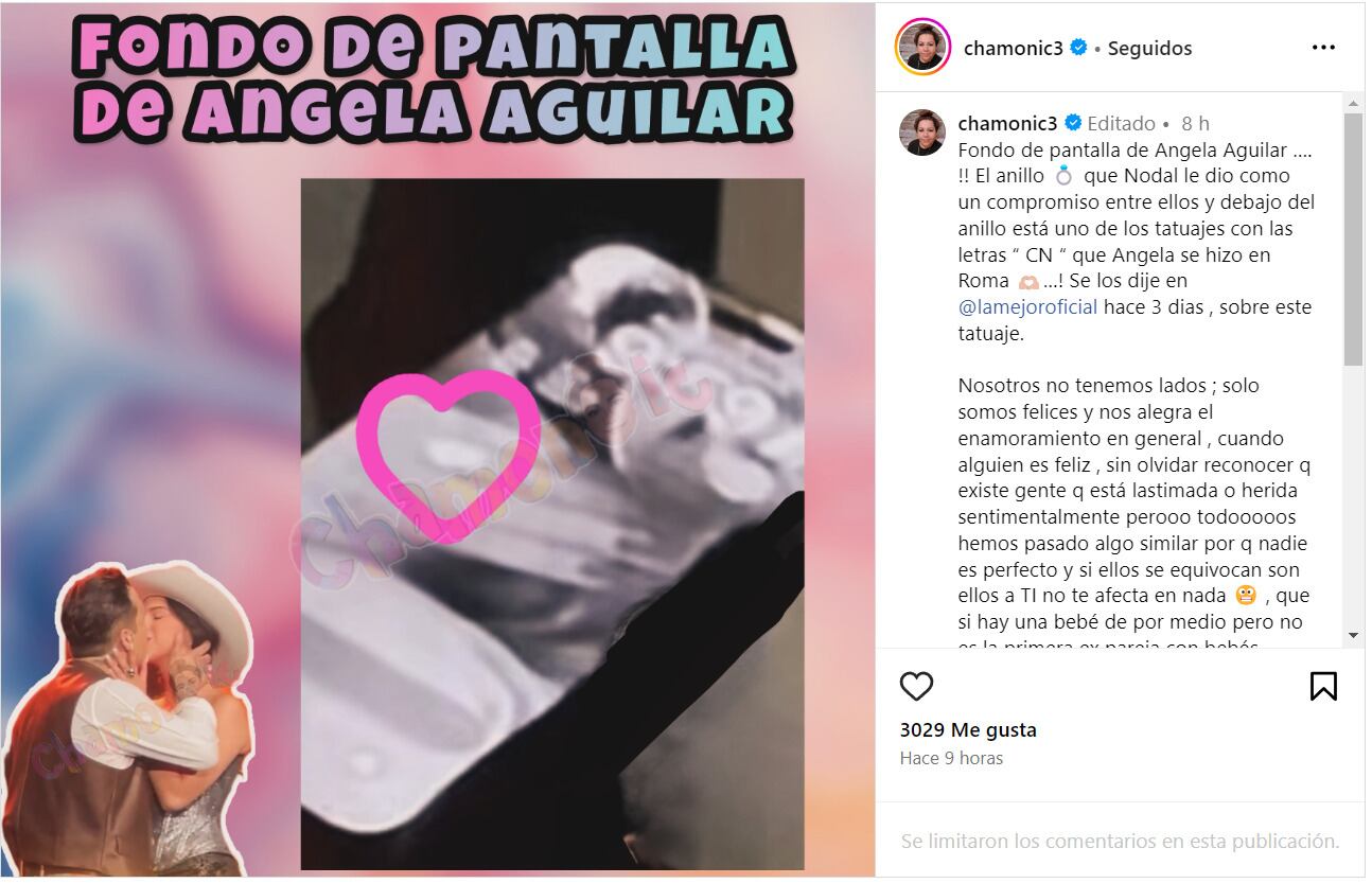 Anillo de Ángela Aguilar