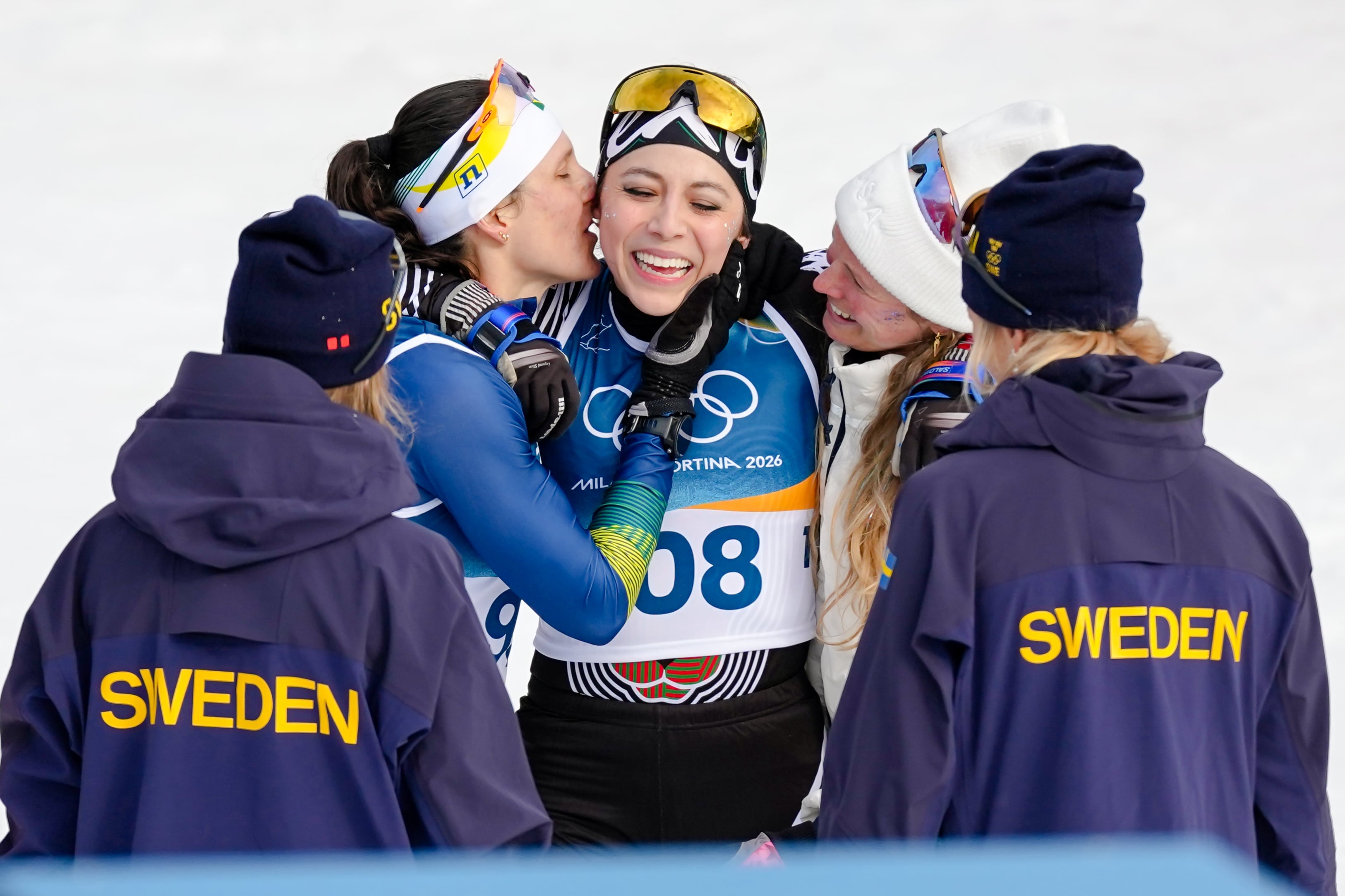 Regina Martínez felicitada en Milán-Cortina 2026