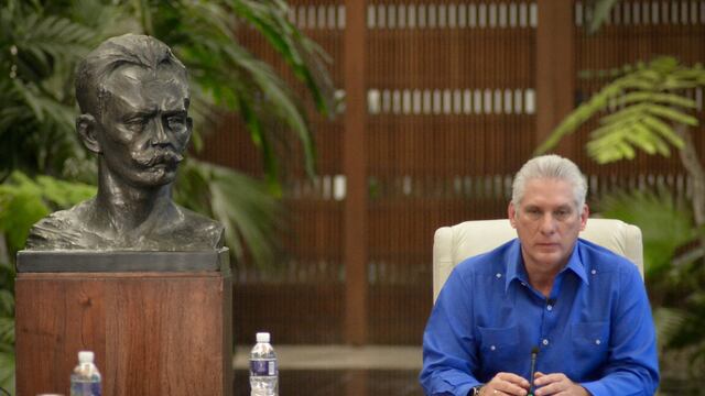 Miguel Díaz-Canel, presidente de Cuba