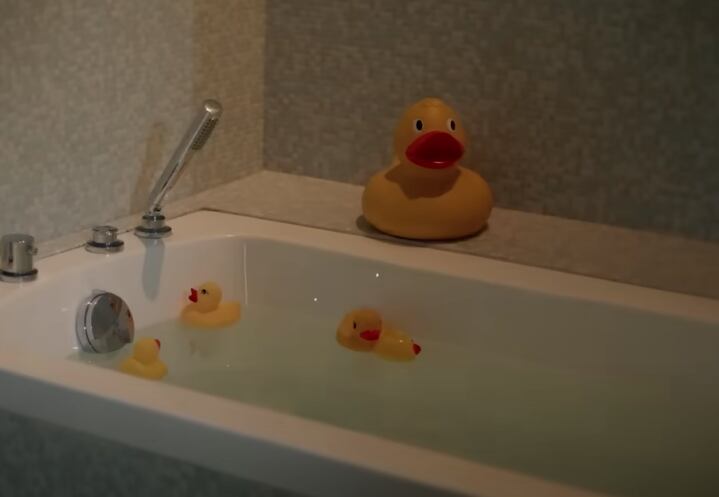 Shakira, patitos de hule