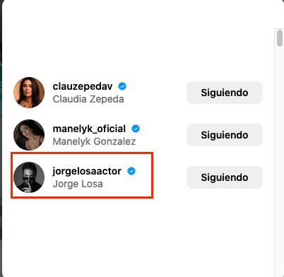 Jorge Losa da like a foto de Cinthia Aparicio en tanga.