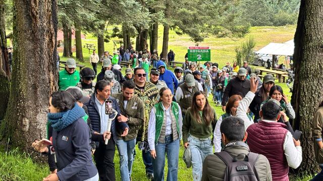 Pepe Couttolenc se suman al llamado de reforestación de Delfina Gómez