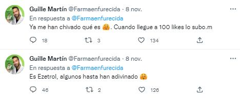 Respuesta a lo que el doctor escribió en la receta medica