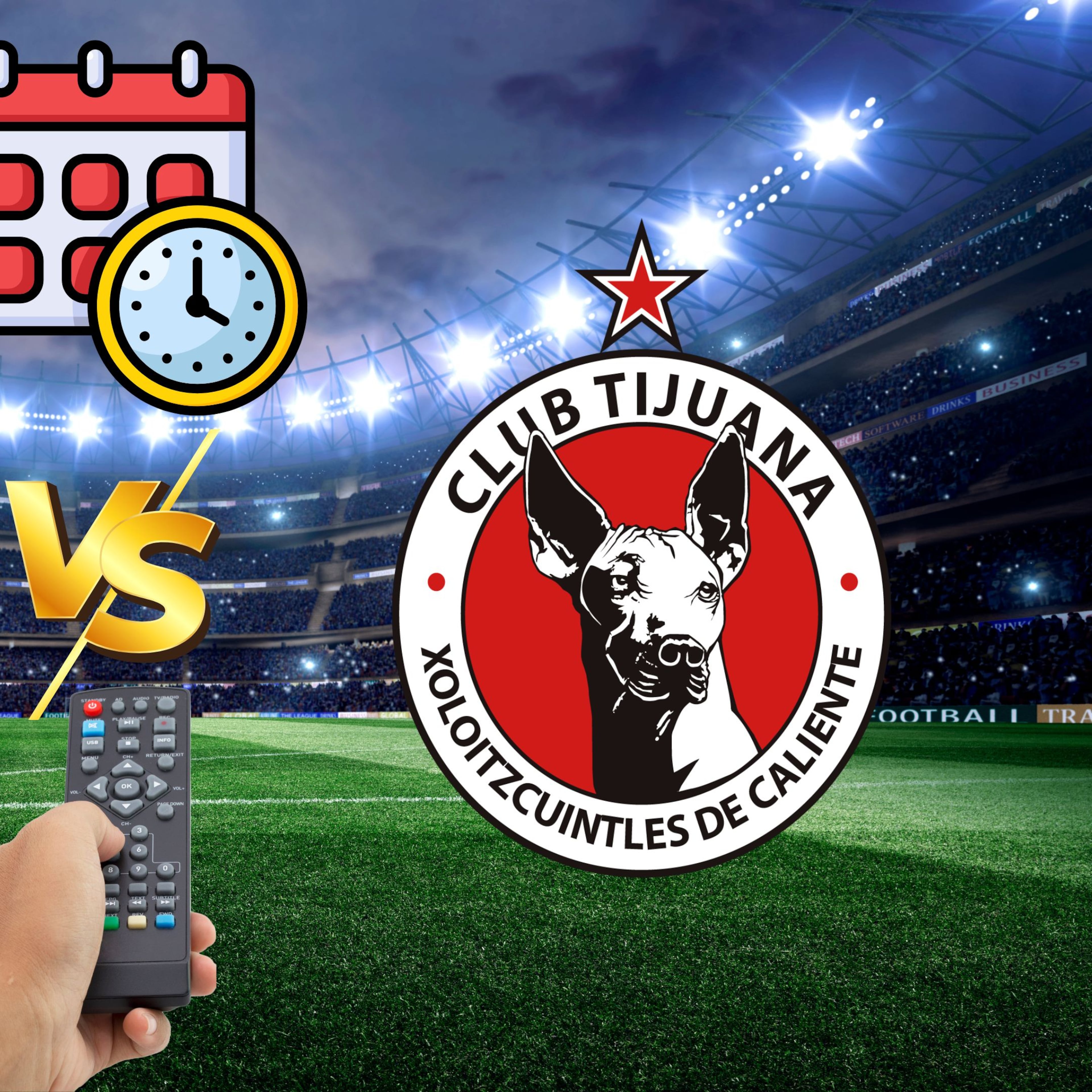 Pachuca vs Tijuana: Hora y canal para ver el partido de la Jornada 9 de la Liga MX