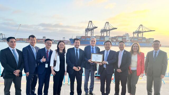 Cosco Shipping inaugura el servicio Mexico Express
