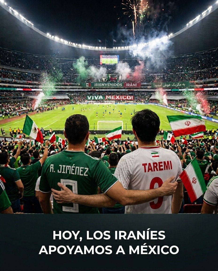 Embajada de Irán se suma al apoyo por la Selección Mexicana ante Ecuador