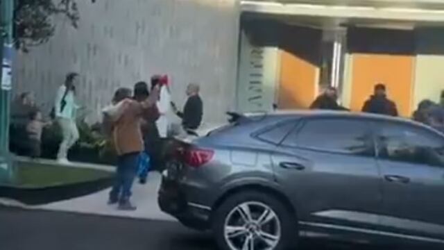 Protesta en Lomas de Chapultepec