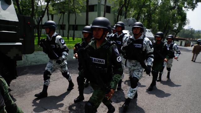 Elementos de la Guardia Nacional
