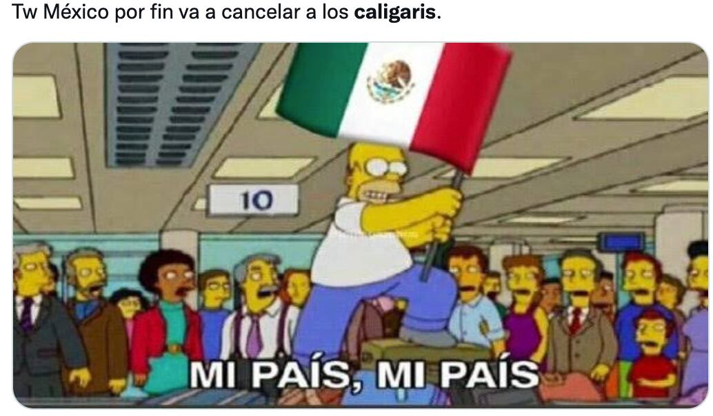 Memes de Los Caligaris inundan Twitter