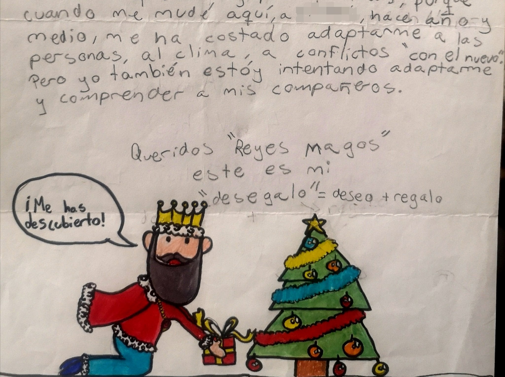 Carta para los Reyes Magos
