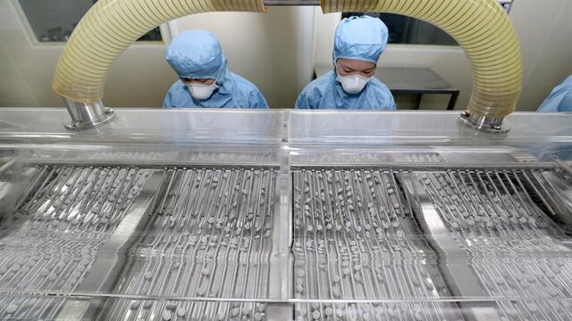 Fábrica de cloroquina en China