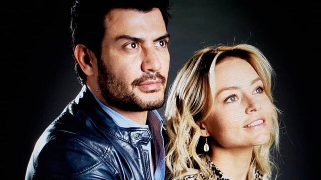 Andrés Palacios y Angelique Boyer