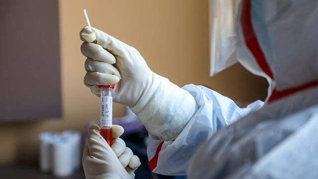Pruebas de coronavirus.
