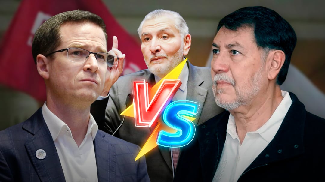 Ricardo Anaya vs Gerardo Fernández Noroña: Su pelea por el caso Adán Augusto López