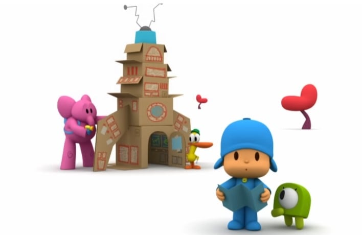 2 horas de capítulos de Pocoyó de viaje a la luna