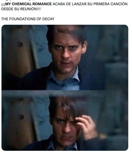Memes por el regreso de My Chemical Romance