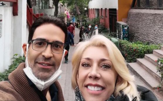 Juan Vidal y Cynthia Klitbo