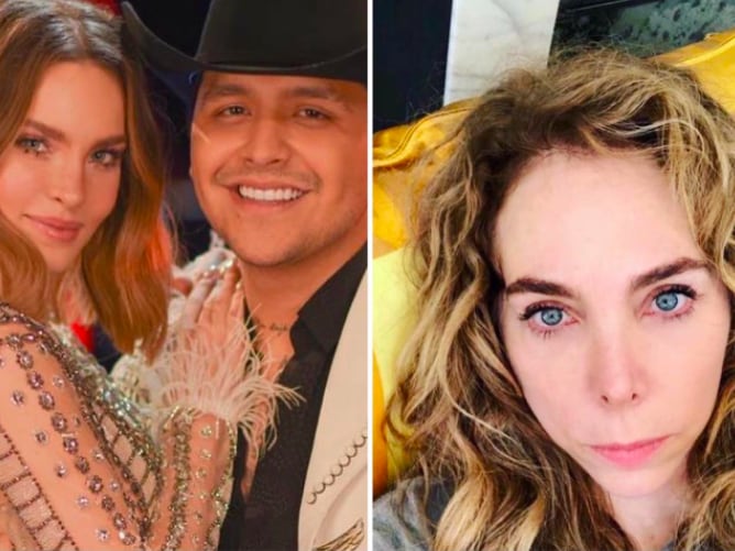 Belinda Schüll se lanza contra Christian Nodal
