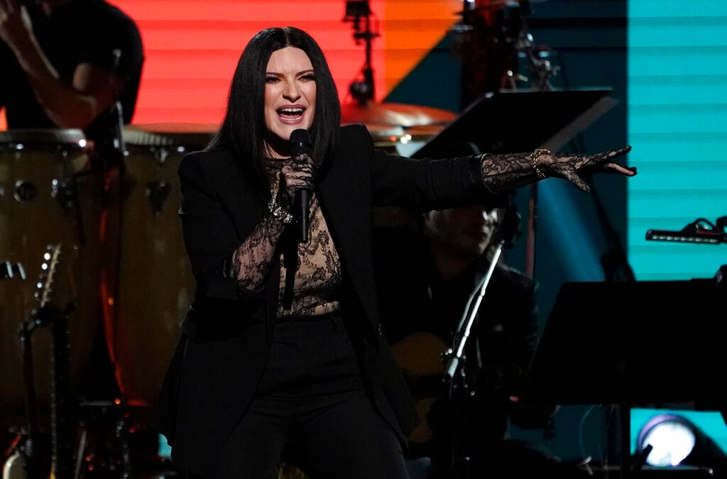 Laura Pausini, cantante.