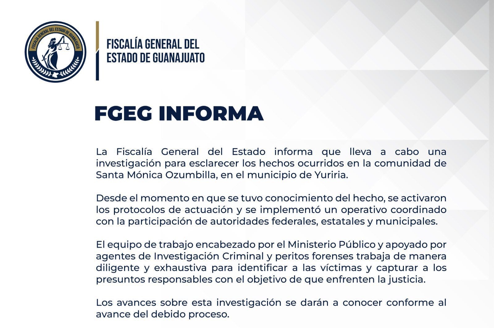 Encontraron 6 muertos en Yuriria, Guanajuato