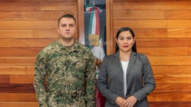 Indira Vizcaíno Silva designó al teniente Fabián Ricardo Gómez Calcáneo como nuevo titular de la Secretaría de Seguridad Pública