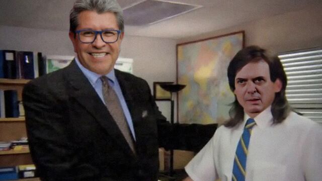 Ricardo Monreal y Marcelo Ebrard