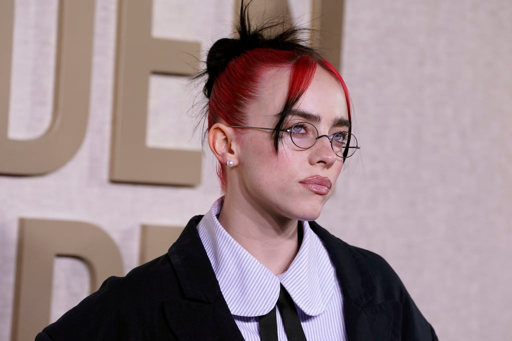 Billie Eilish en los Globos de Oro 2024.