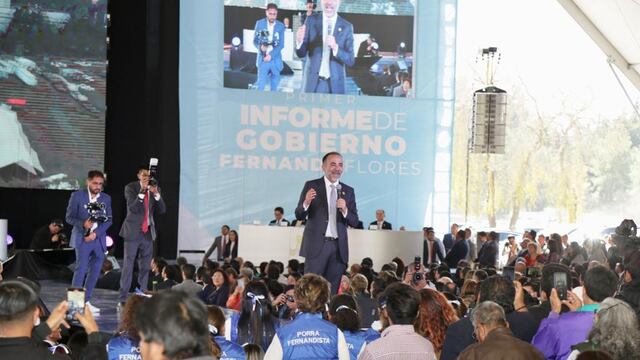 Fernando Flores destacó todos los avances logrado durante su gobierno en Metepec.