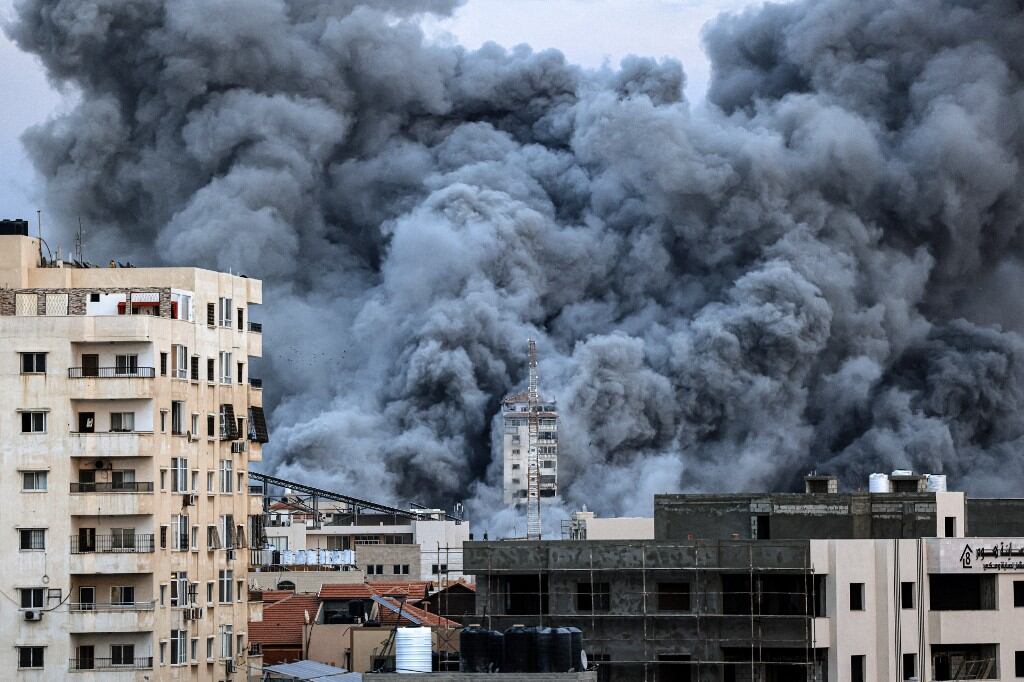 Bombardeos en Hamás en Israel