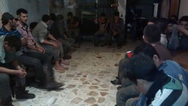 21 secuestrados que fueron liberados; todos hombres