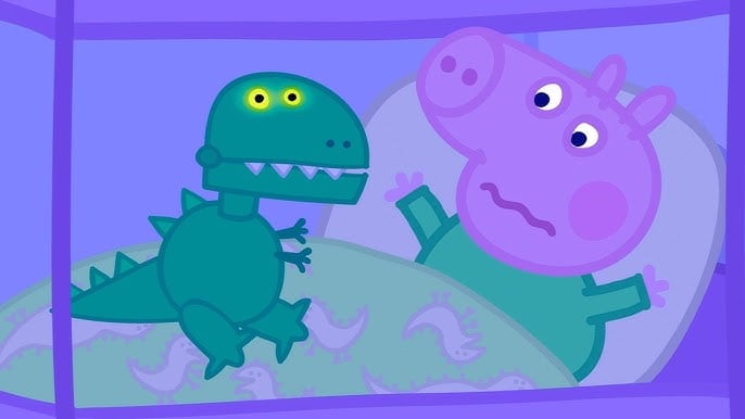 George y su dinosaurio robot, capítulo de Peppa Pig