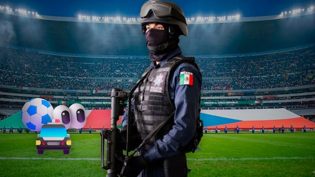 CDMX tendrá operativo con 56 mil policías por el México vs Chequia