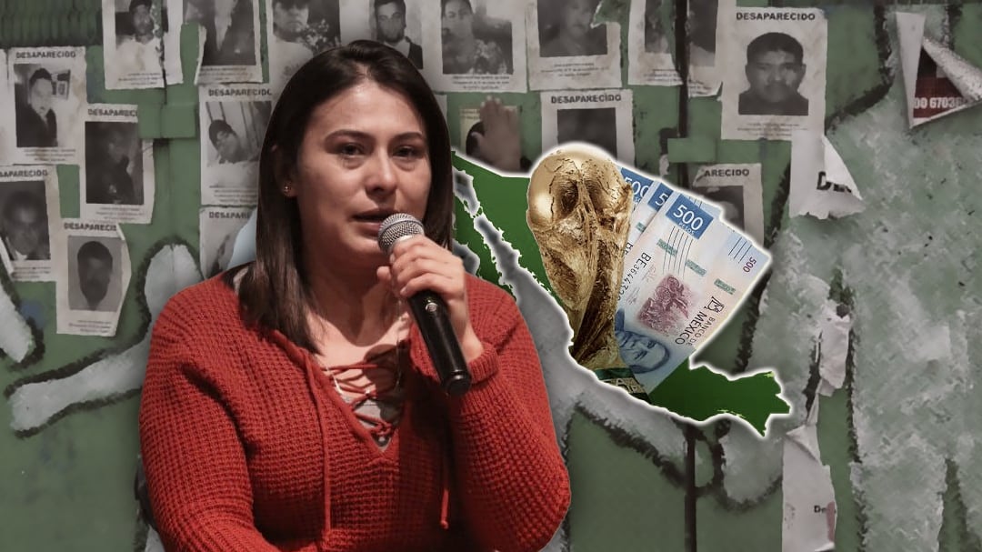 “Da vergüenza”: buscadora cuestiona gasto del Mundial 2026 ante desapariciones