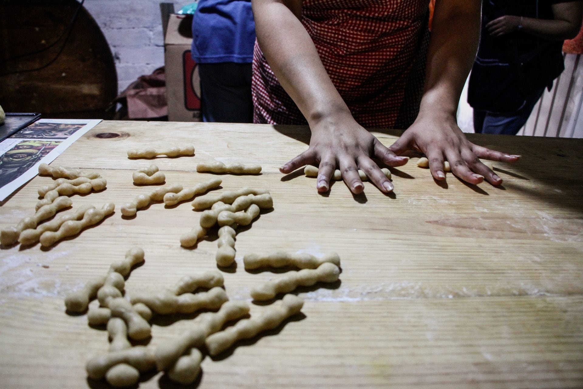 Elaboración del pan de muerto