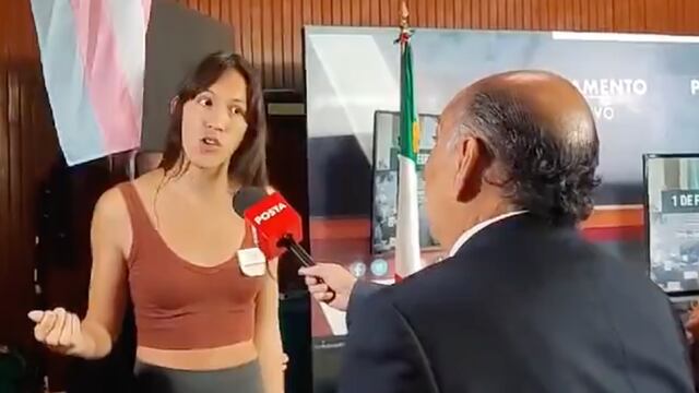 Personas trans se manifiestan en la Cámara de Diputados