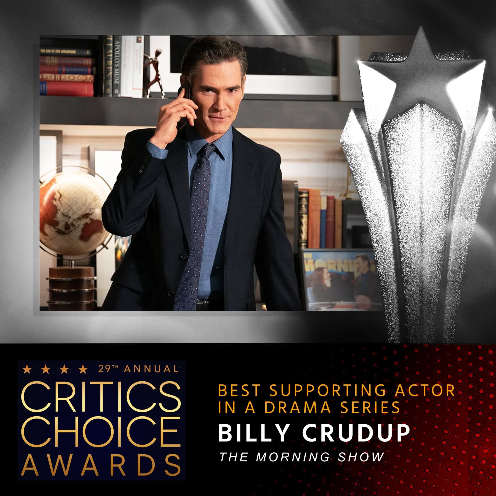 Billy Crudup, ganador Critics Choice Awards 2024