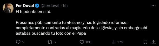 Inesperado encuentro entre Gerardo Fernández Noroña y Felipe Calderón.