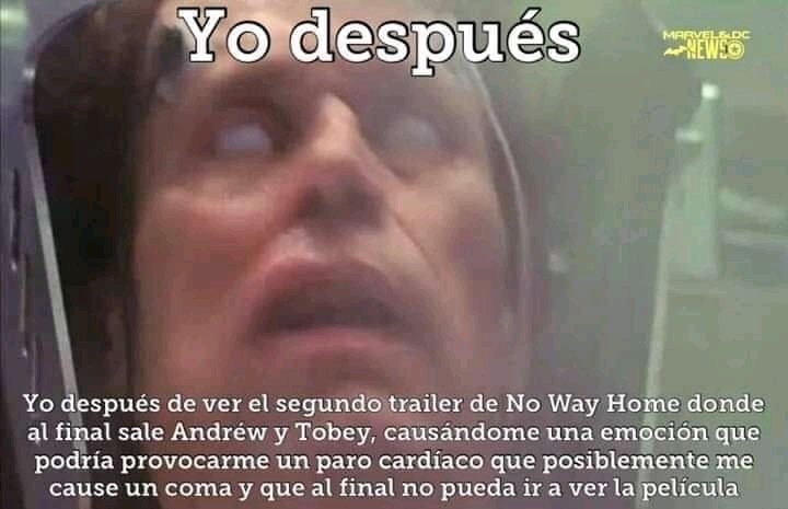 Memes sobre tráiler de 'Spider-Man: No Way Home'