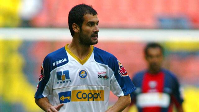 Pep Guardiola, en un partido con Dorados