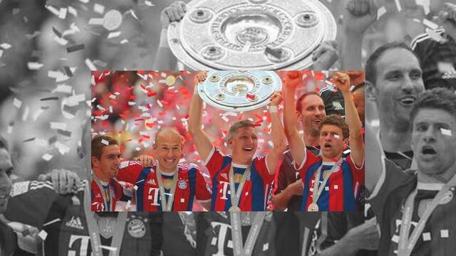 Bayern Munich, Tricampeón de la Bundesliga